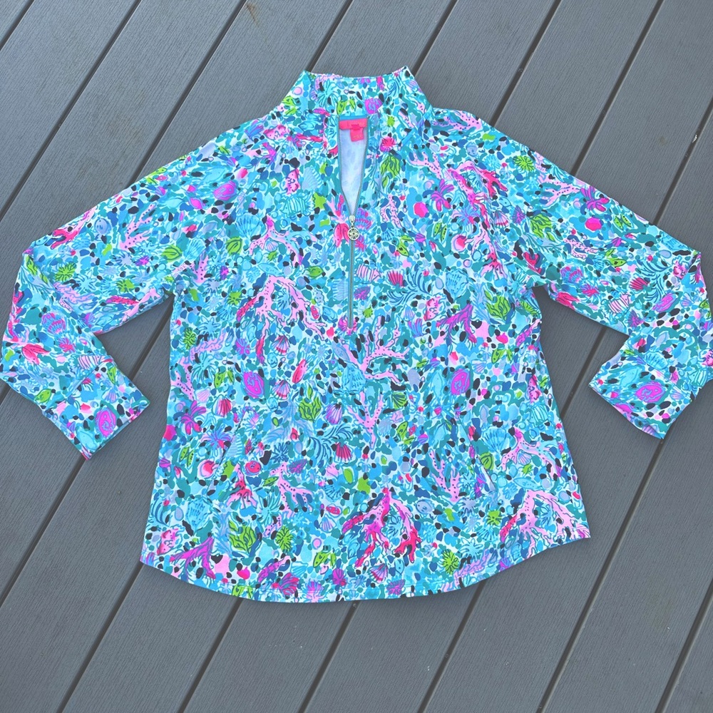 Like new Lilly Pulitzer skipper popover size XL